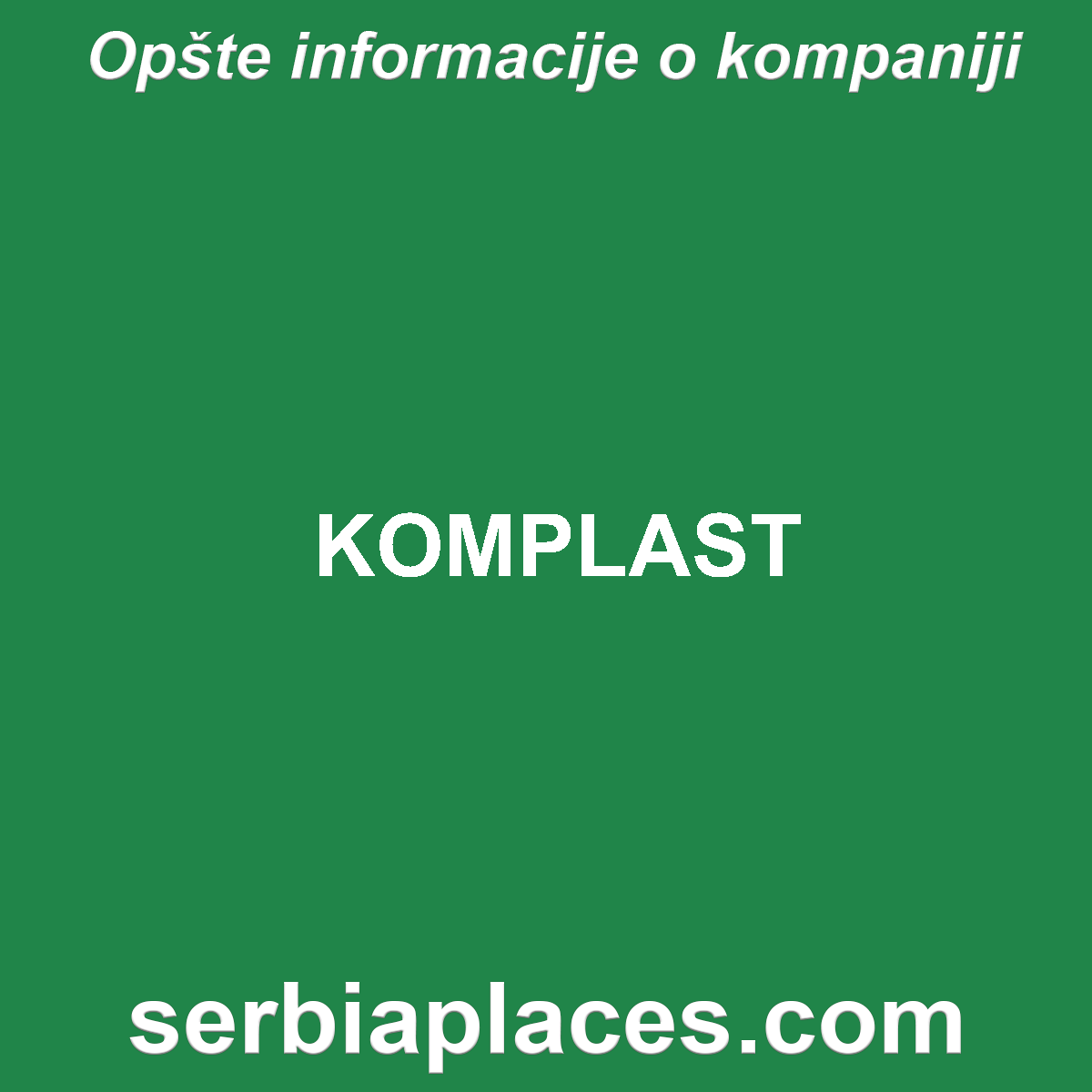 KOMPLAST