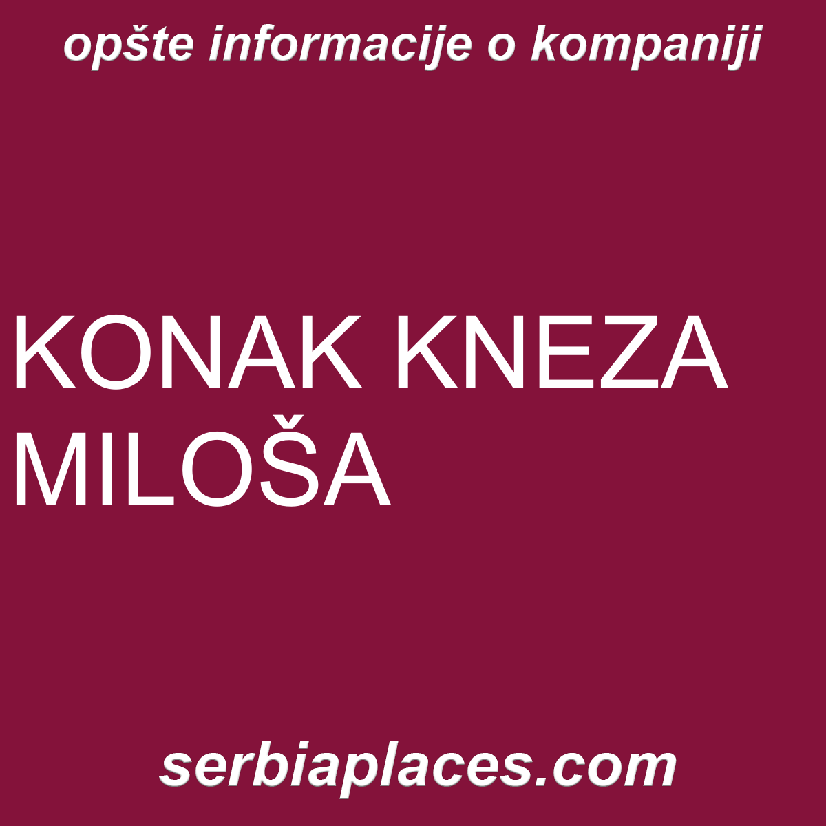 KONAK KNEZA MILOŠA