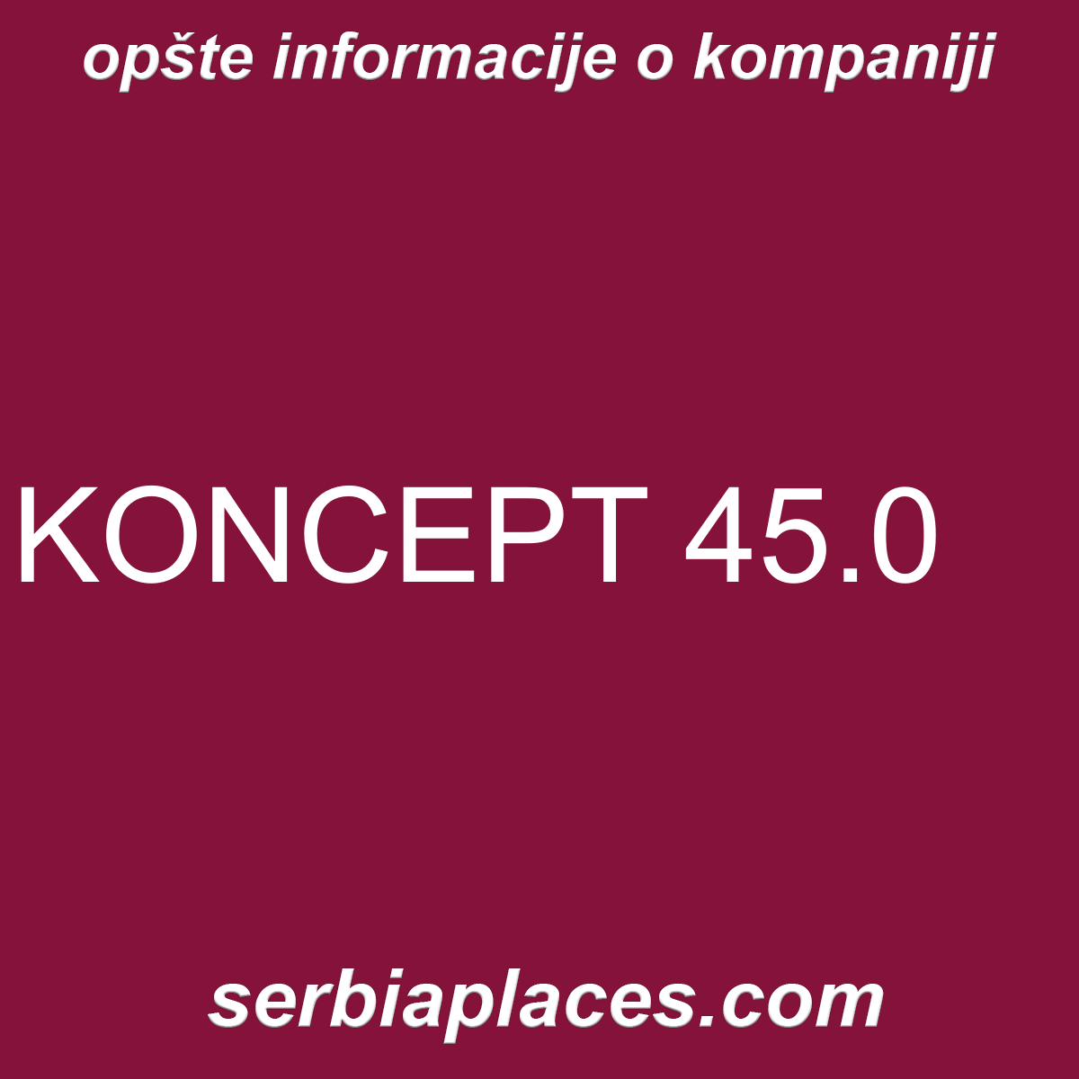 KONCEPT 45.0