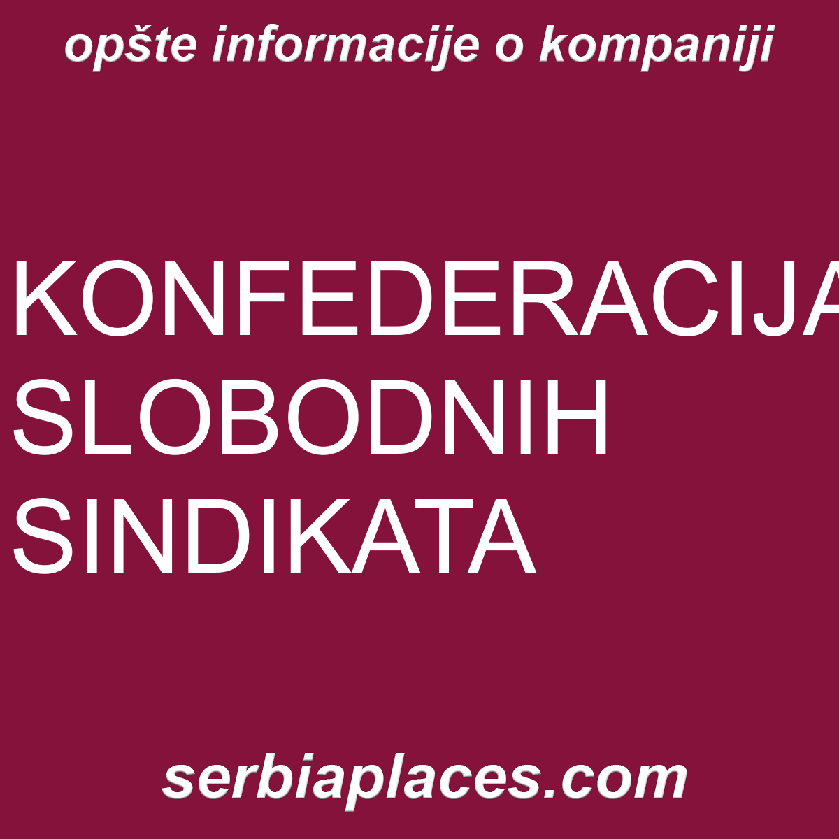 KONFEDERACIJA SLOBODNIH SINDIKATA