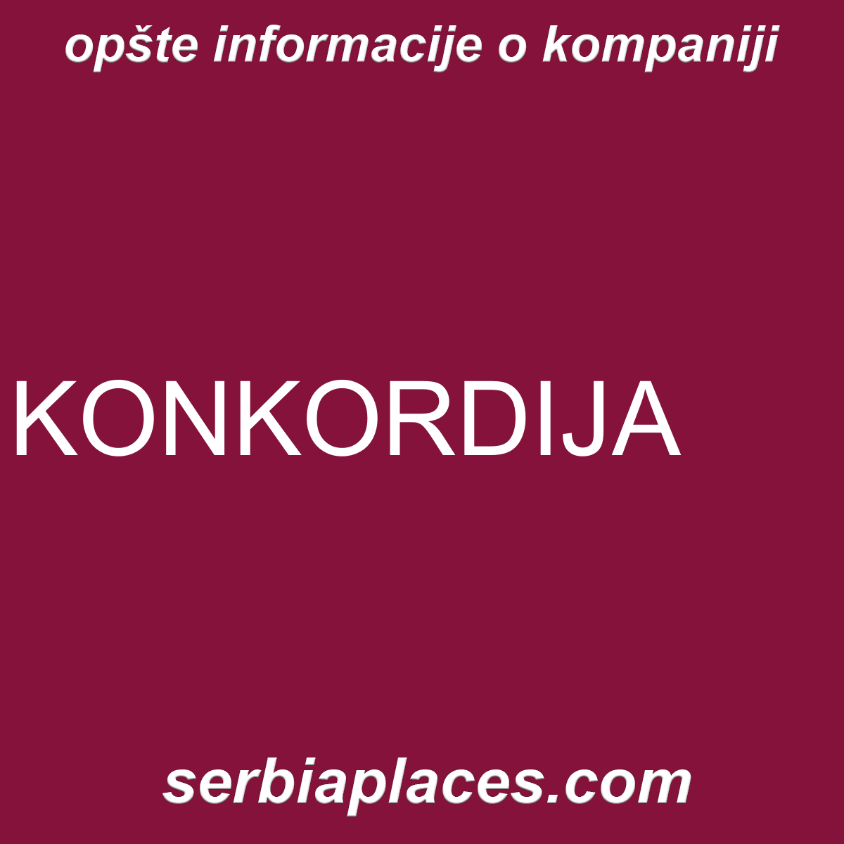 KONKORDIJA