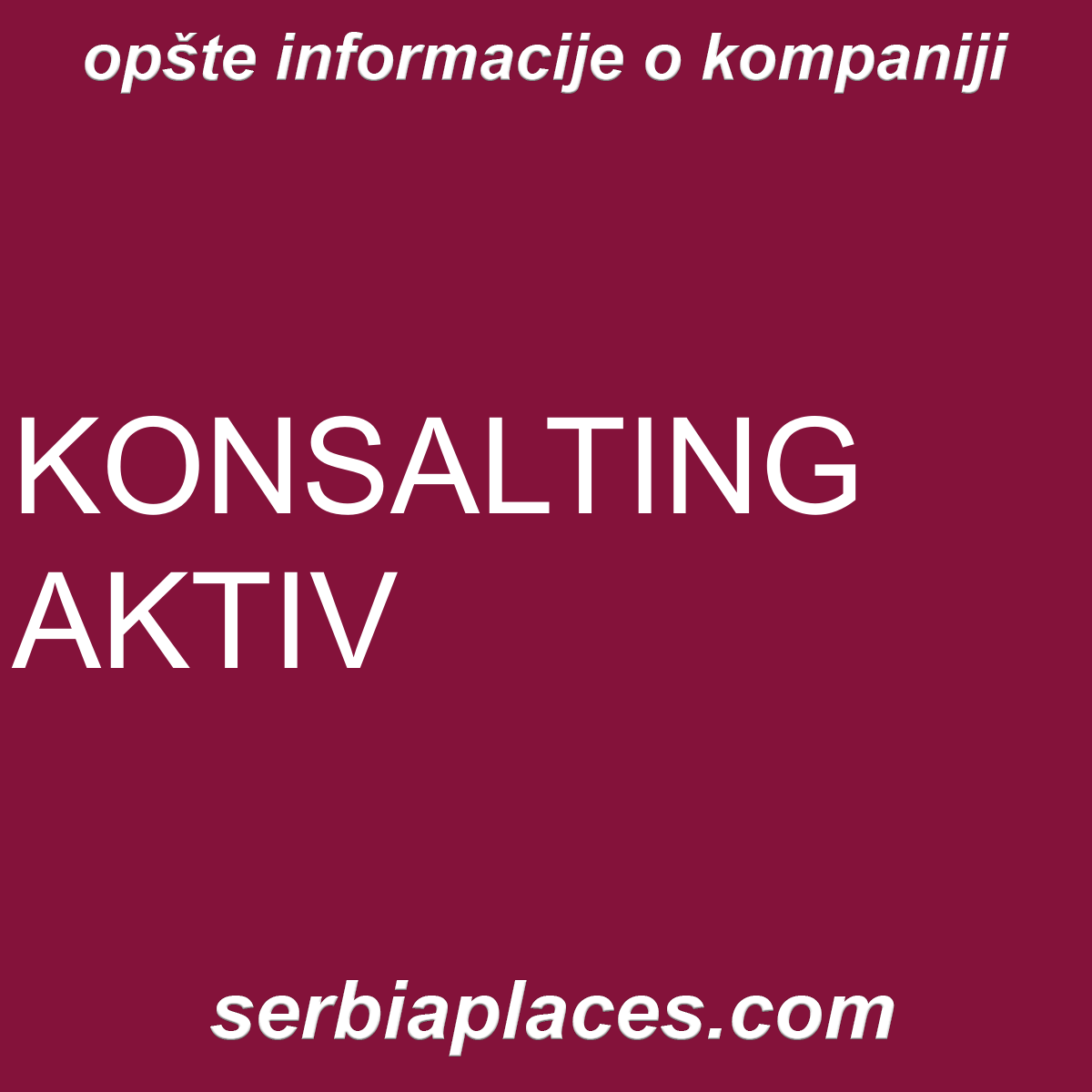 KONSALTING AKTIV