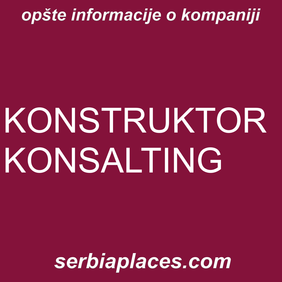 KONSTRUKTOR KONSALTING