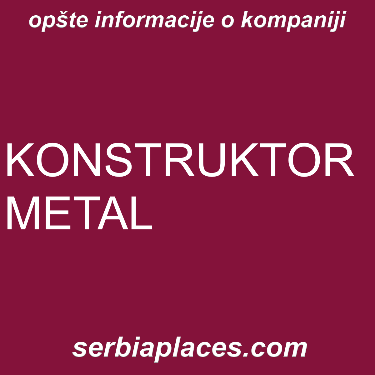 KONSTRUKTOR METAL