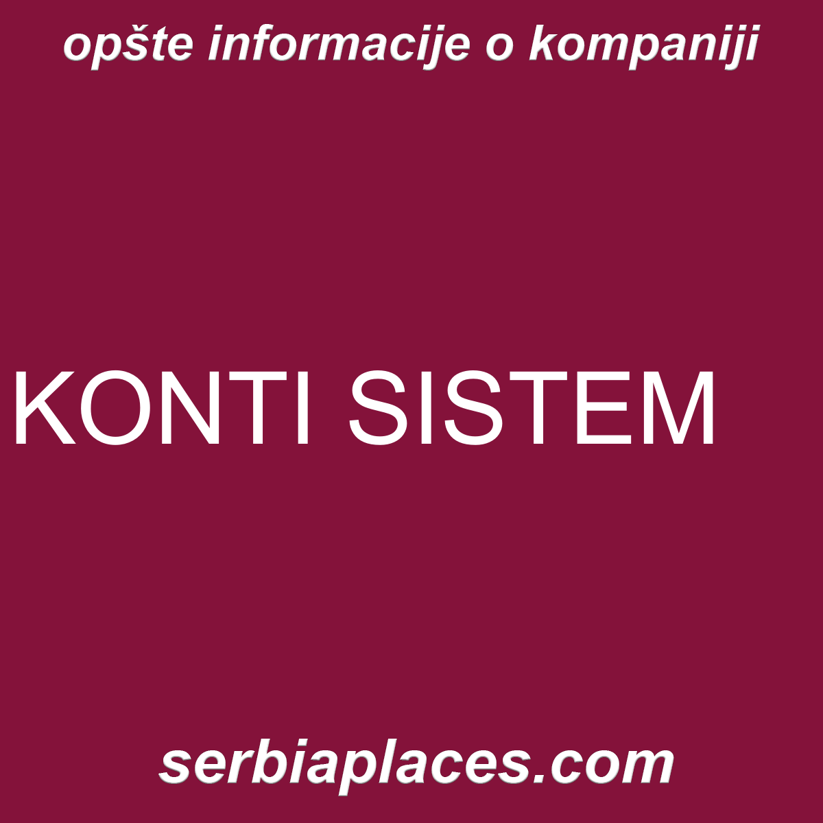 KONTI SISTEM