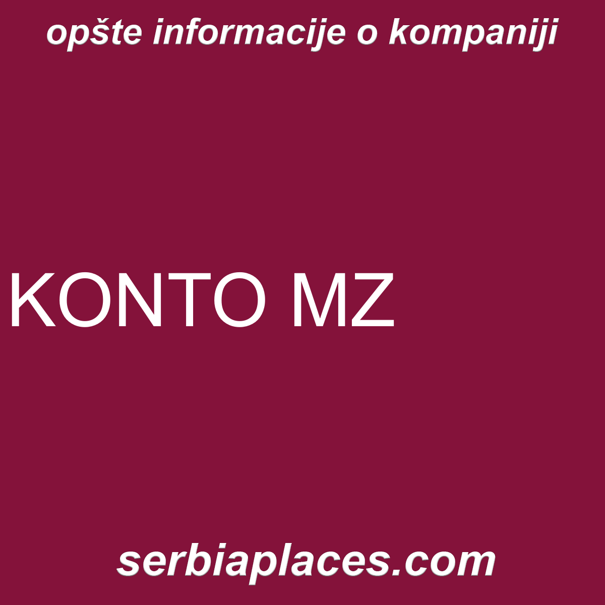 KONTO MZ