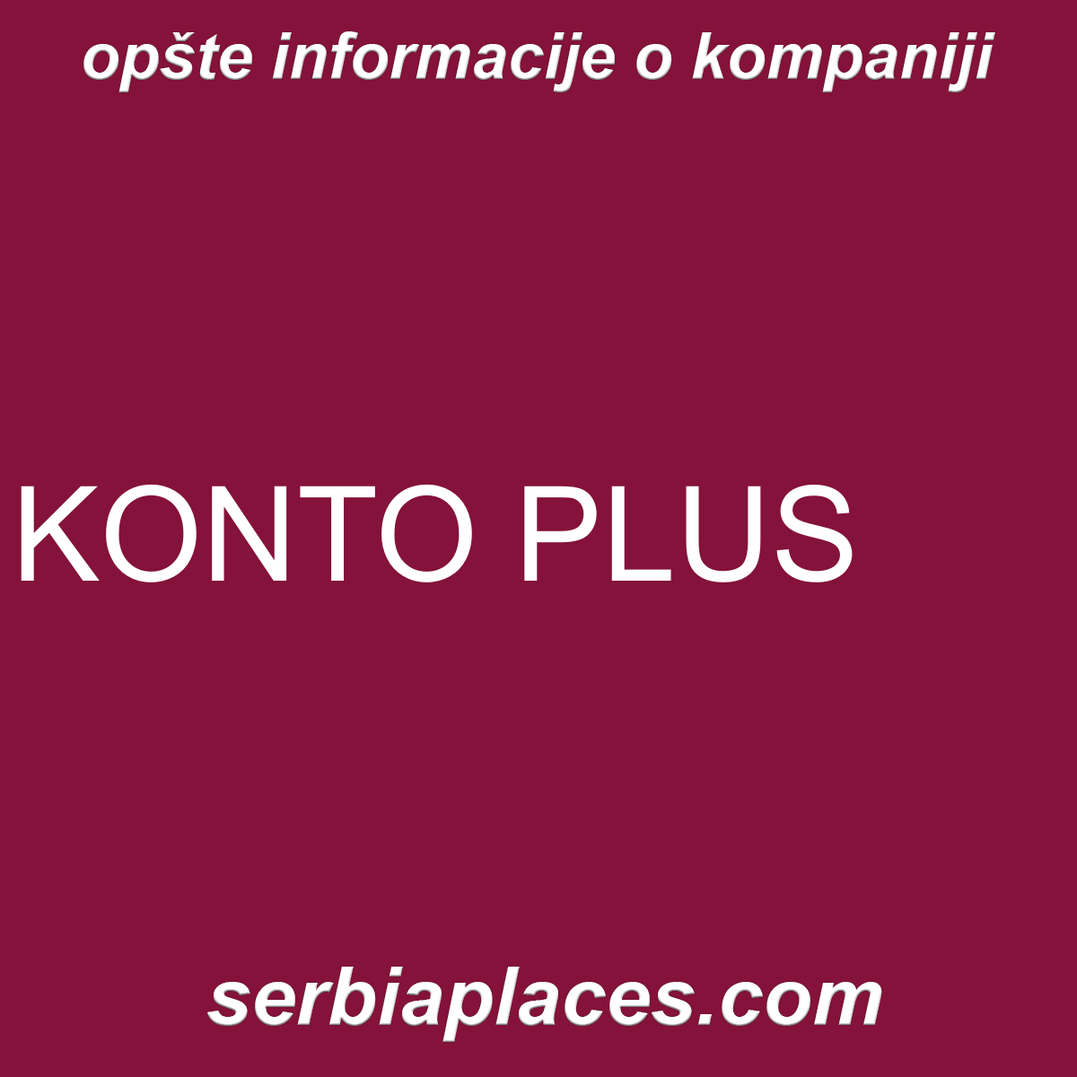 KONTO PLUS