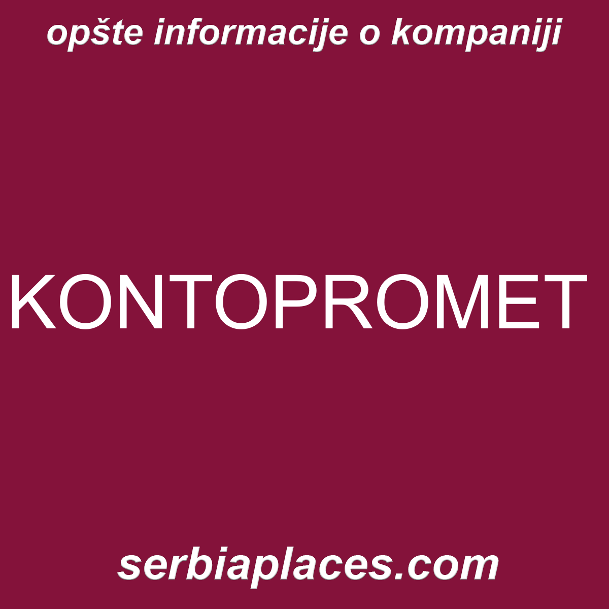 KONTOPROMET
