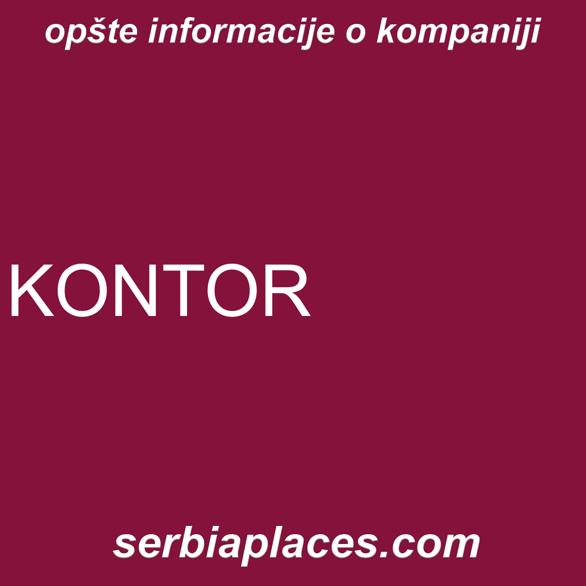 KONTOR