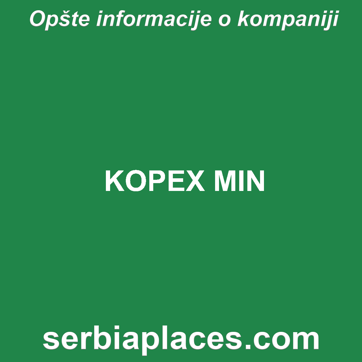KOPEX MIN
