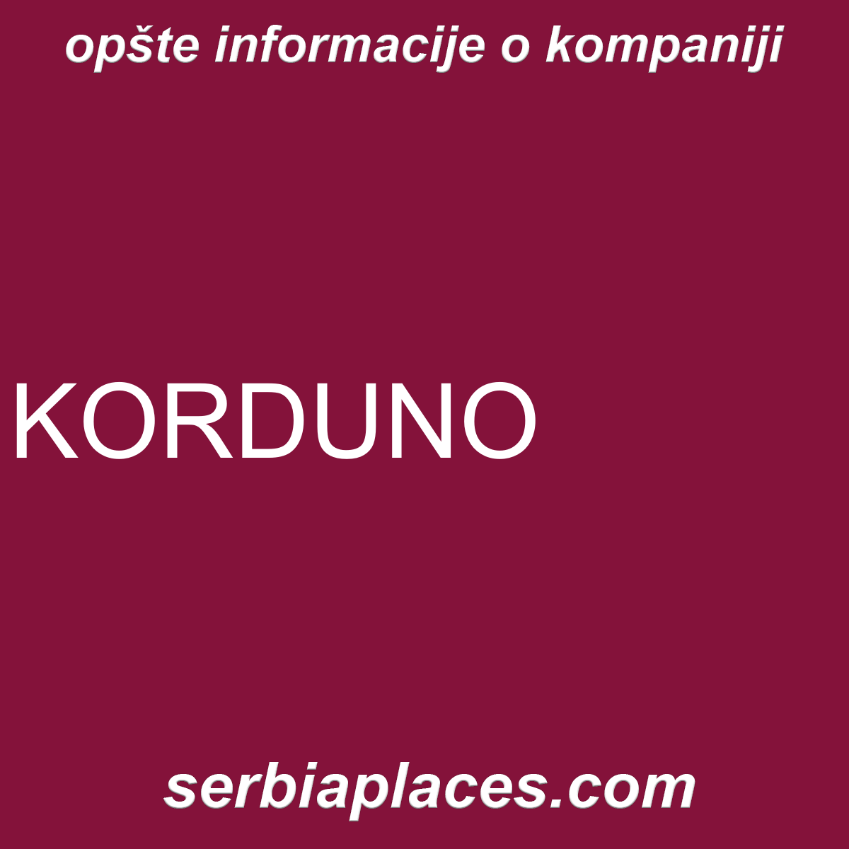 KORDUNO