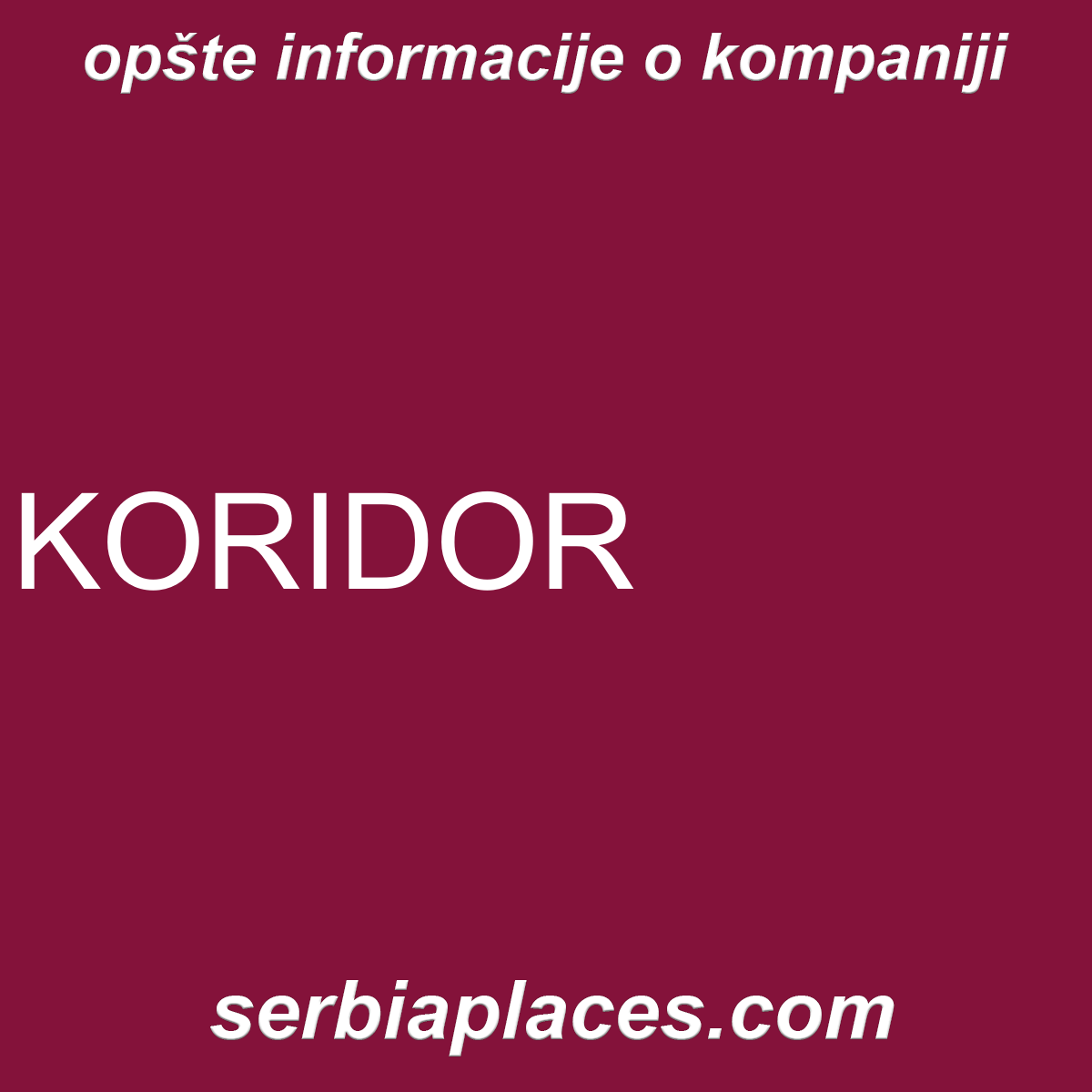 KORIDOR
