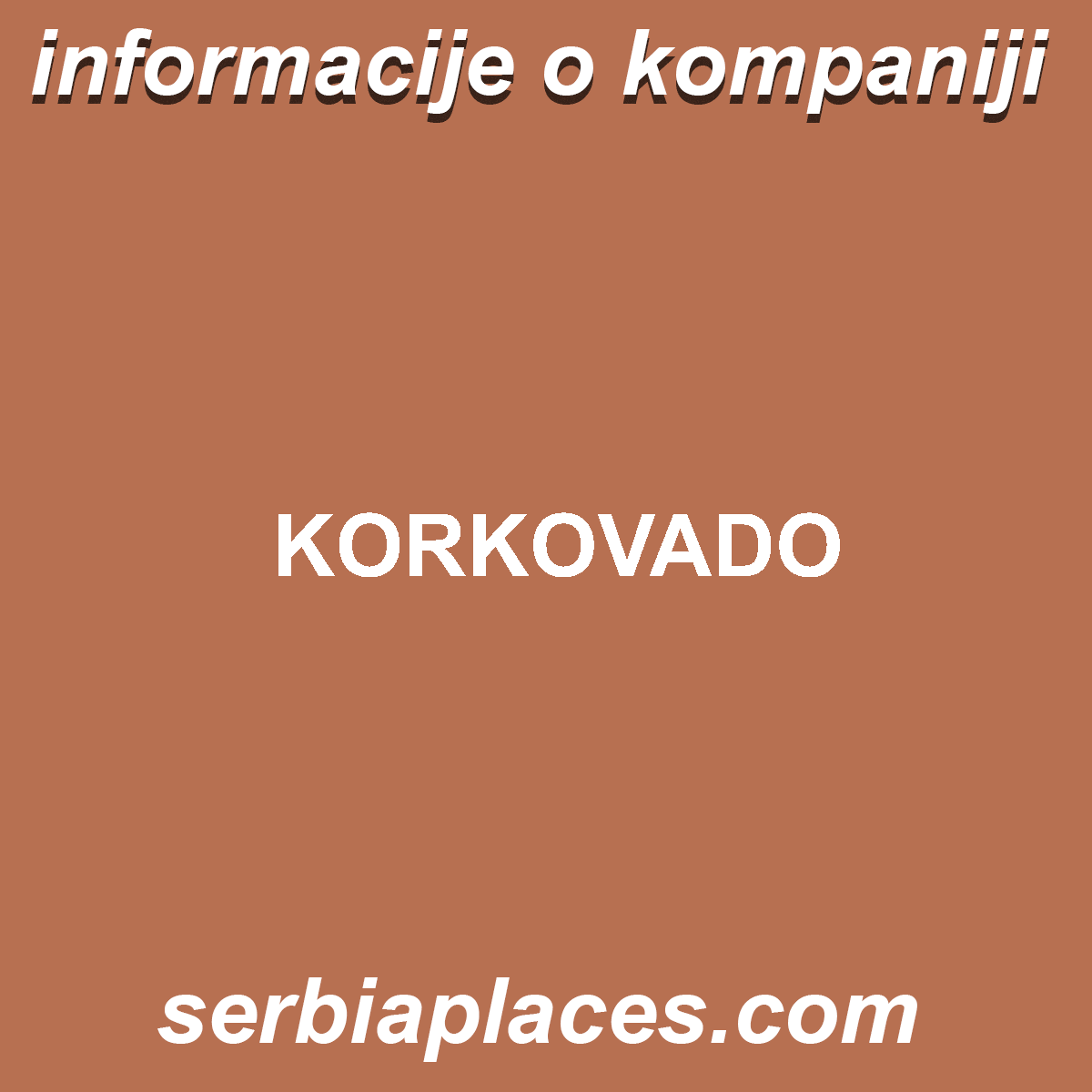 KORKOVADO