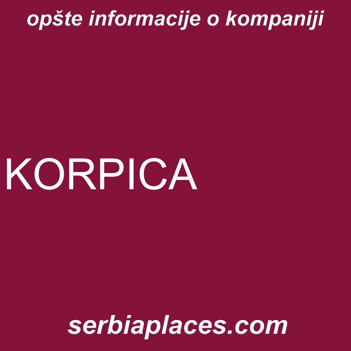 KORPICA