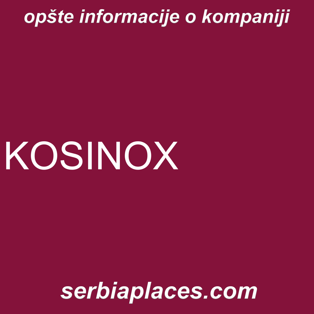 KOSINOX