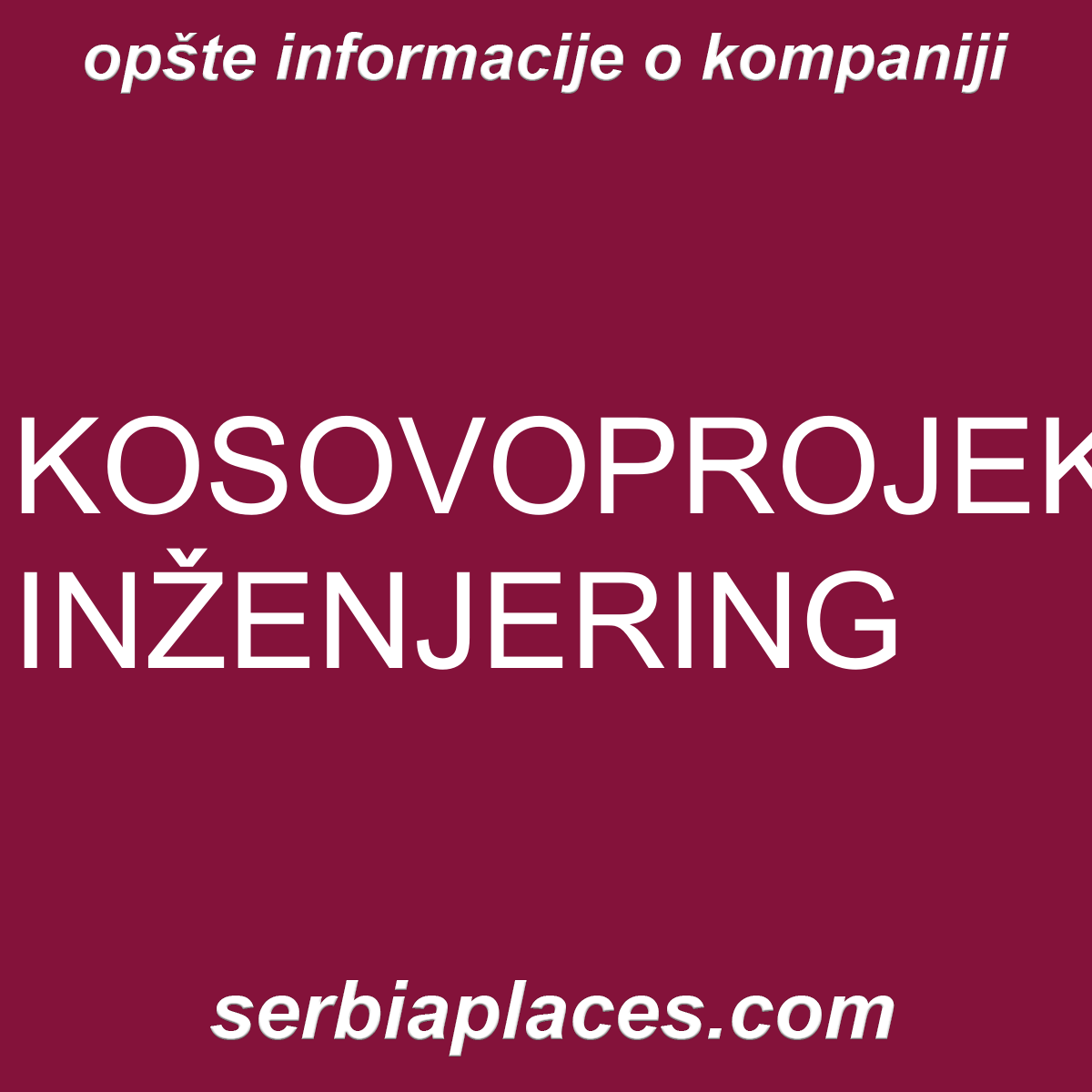 KOSOVOPROJEKT-INŽENJERING