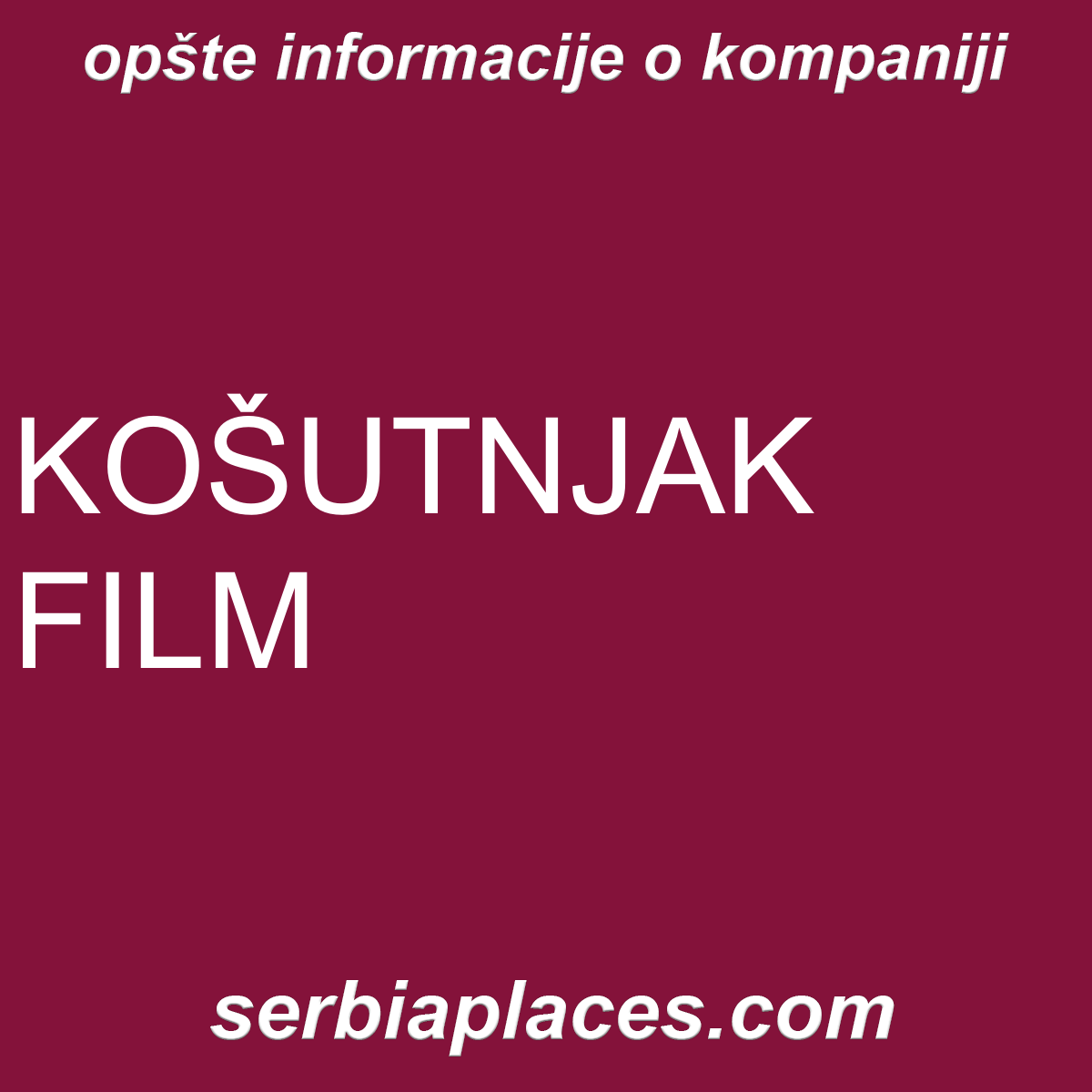 KOŠUTNJAK FILM