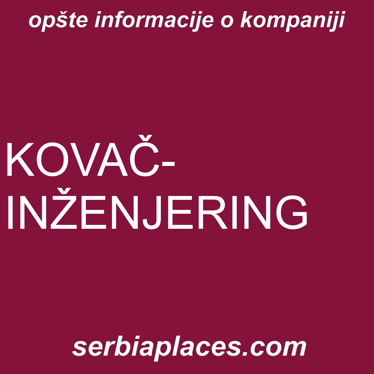 KOVAČ-INŽENJERING