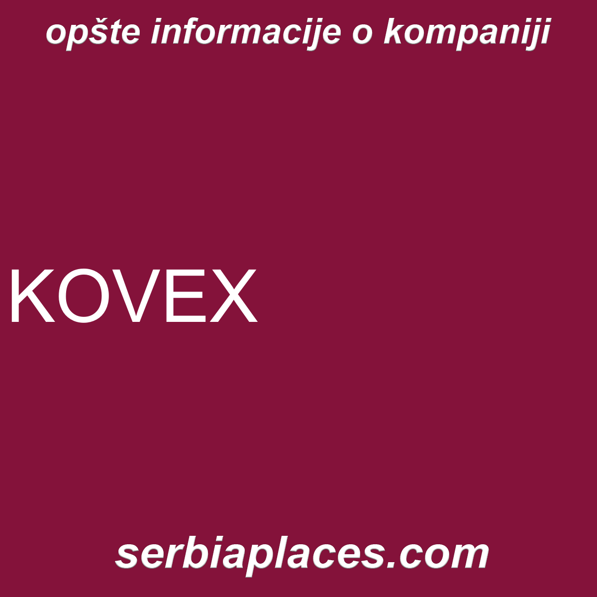 KOVEX