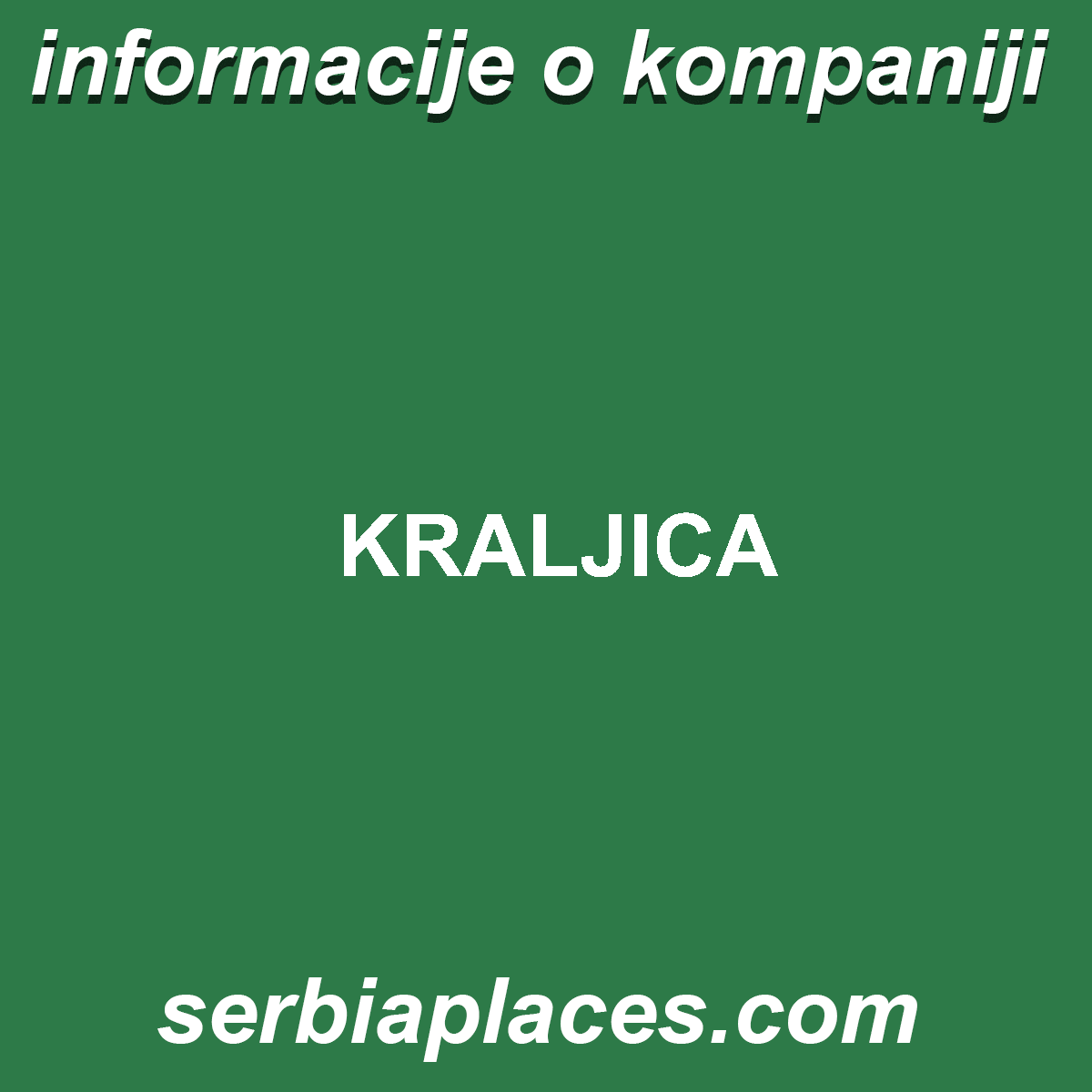 KRALJICA