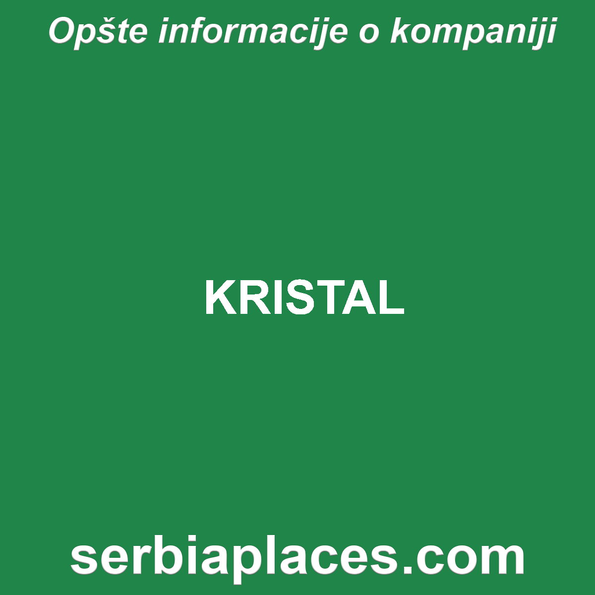 KRISTAL