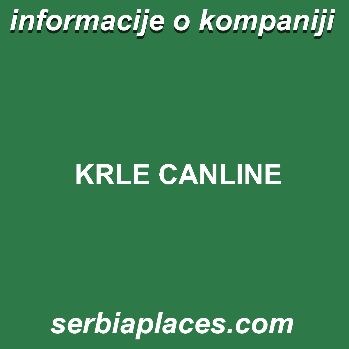 KRLE CANLINE