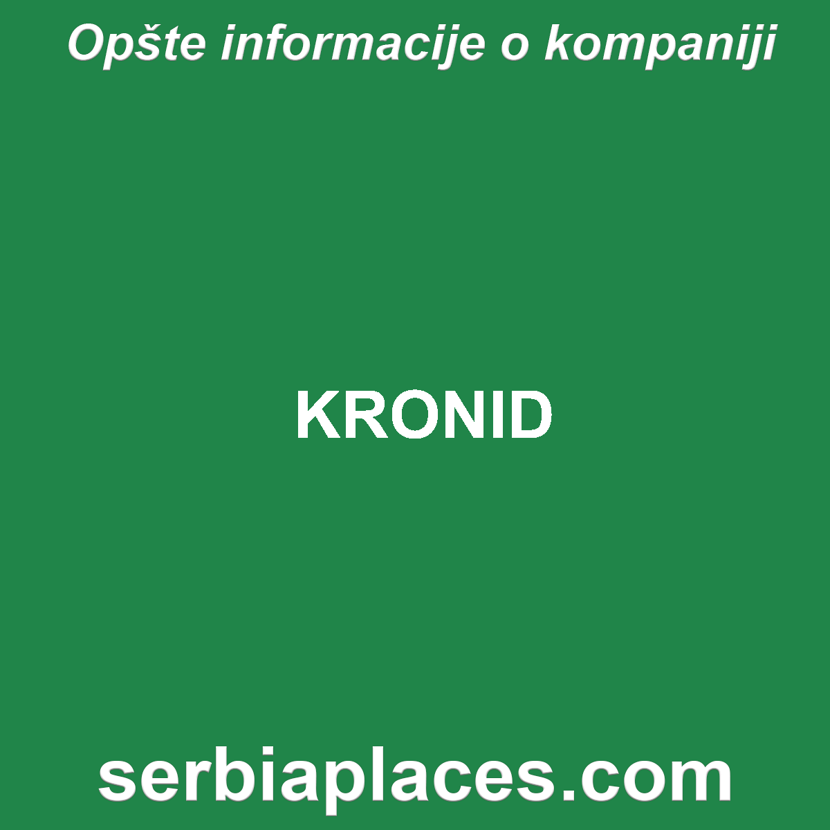 KRONID