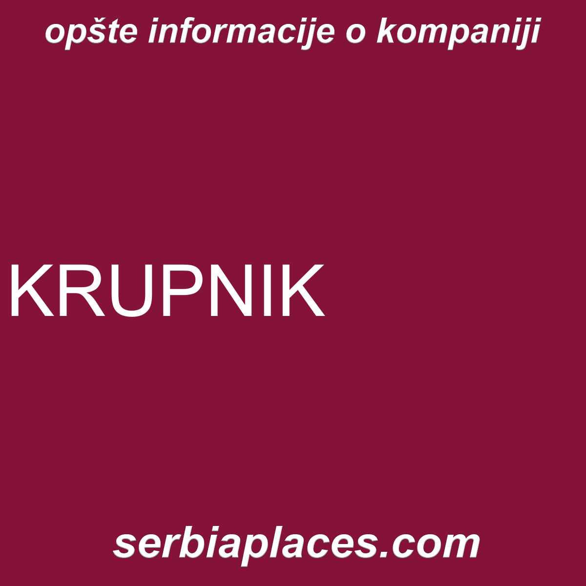 KRUPNIK