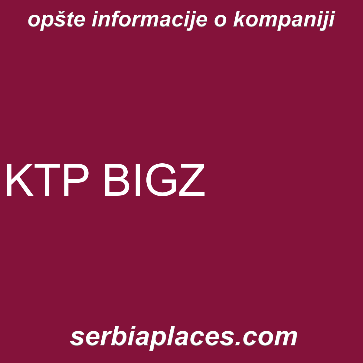 KTP BIGZ