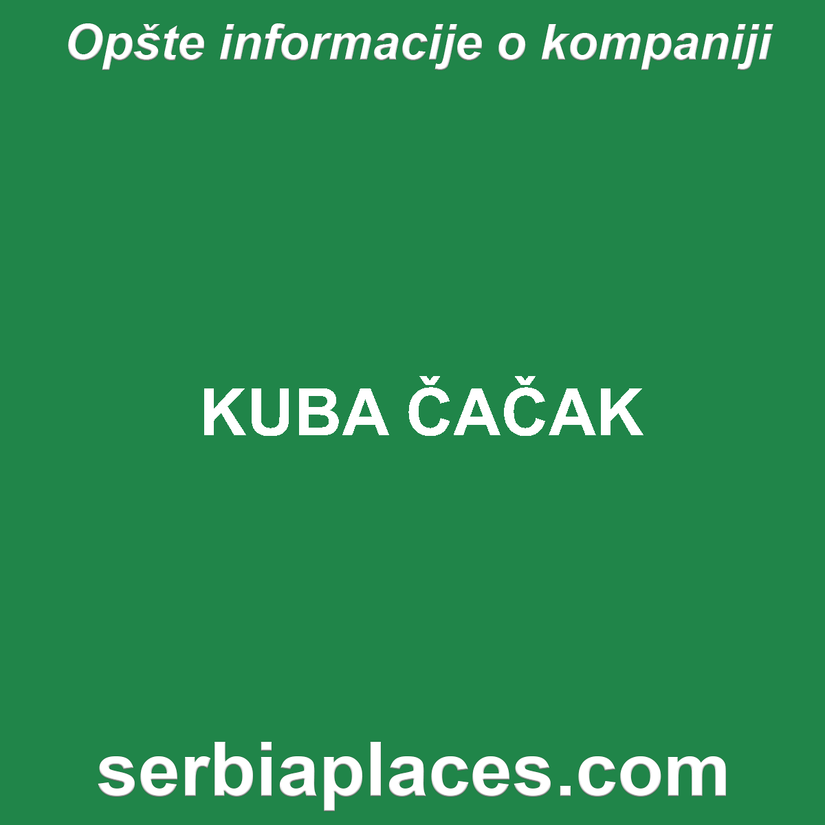 KUBA ČAČAK