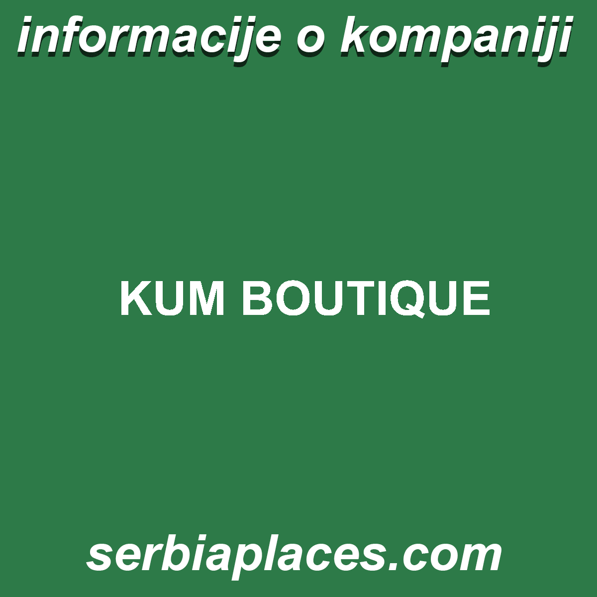 KUM BOUTIQUE