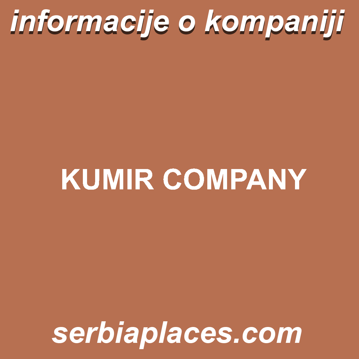 KUMIR COMPANY
