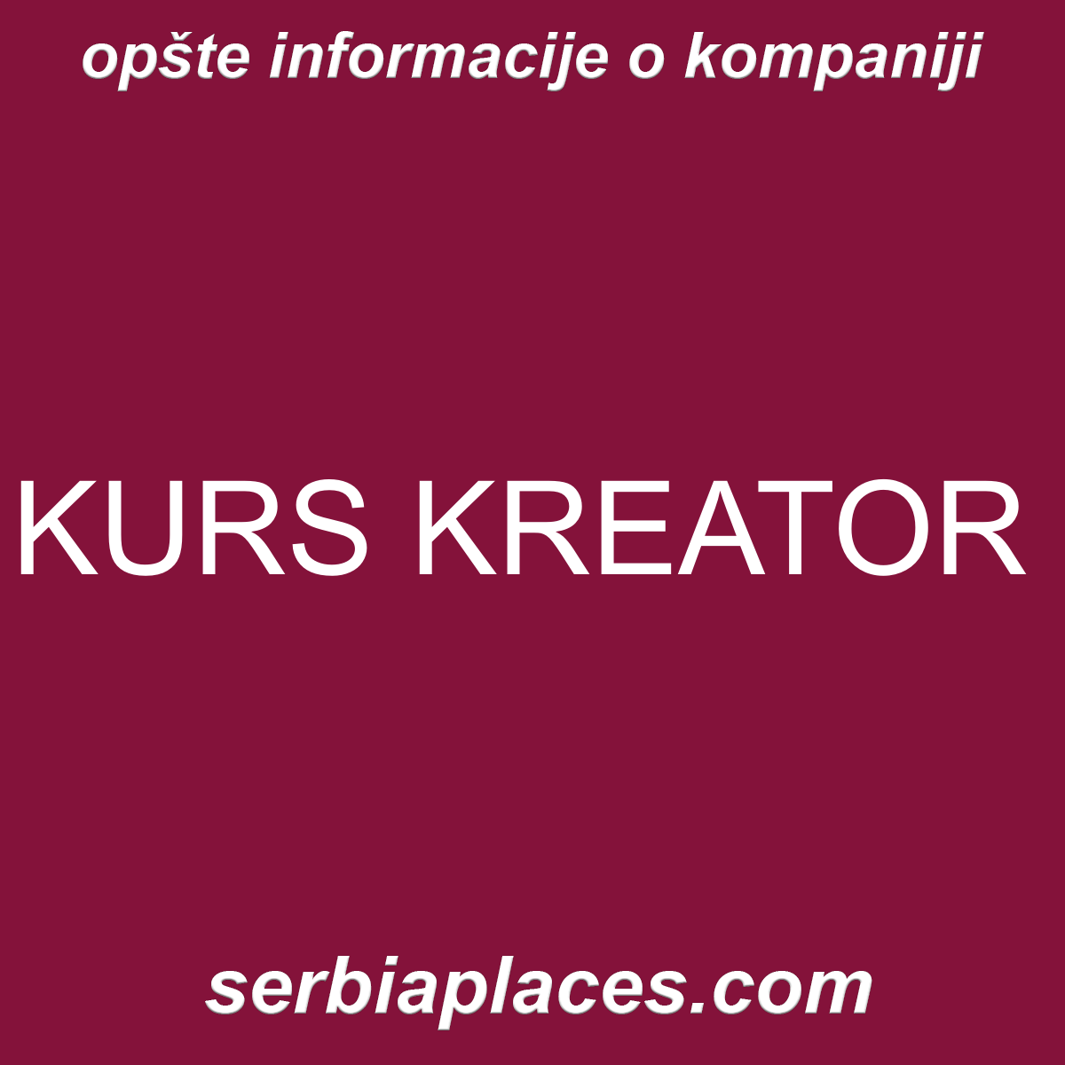 KURS KREATOR