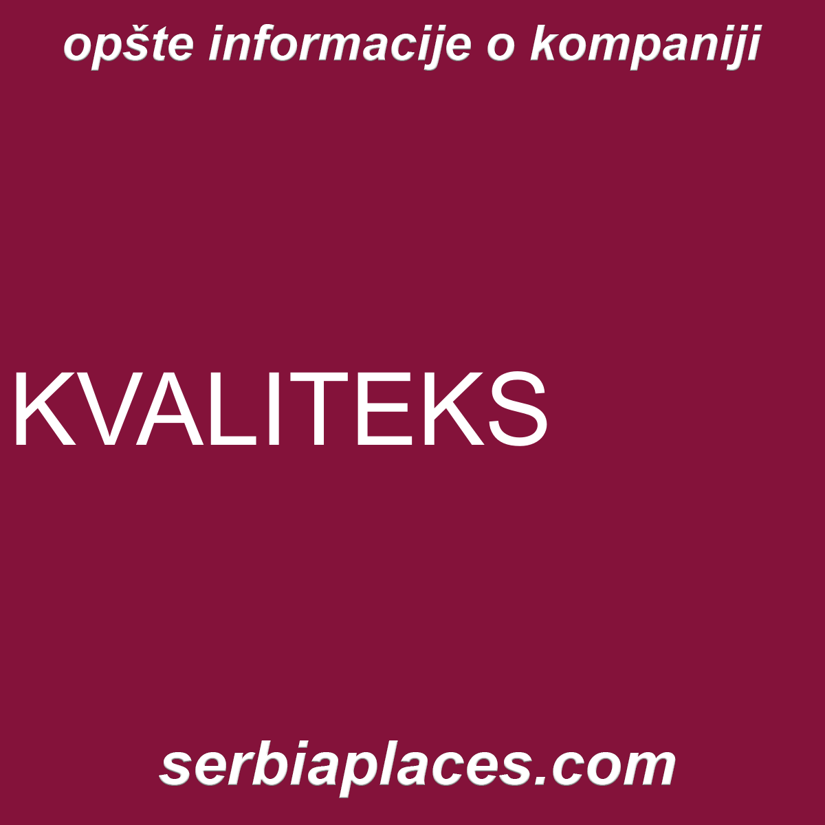 KVALITEKS