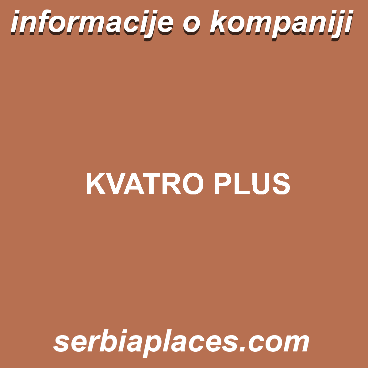KVATRO PLUS