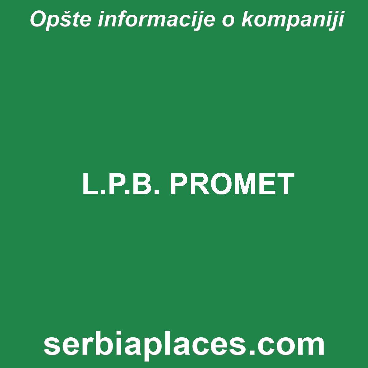 L.P.B. PROMET