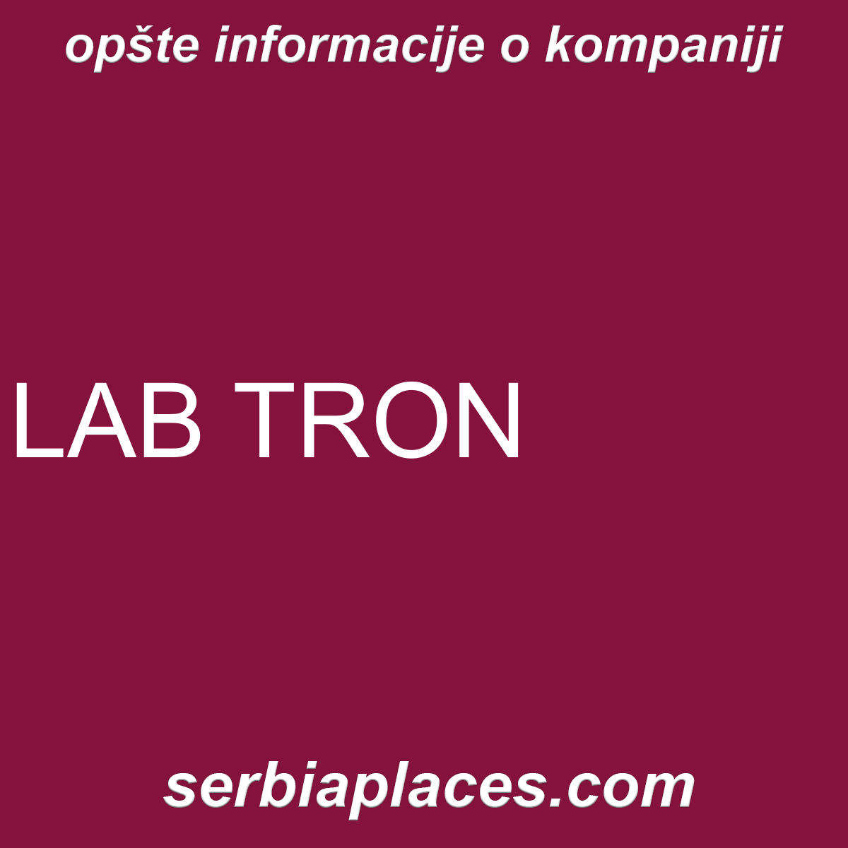 LAB TRON