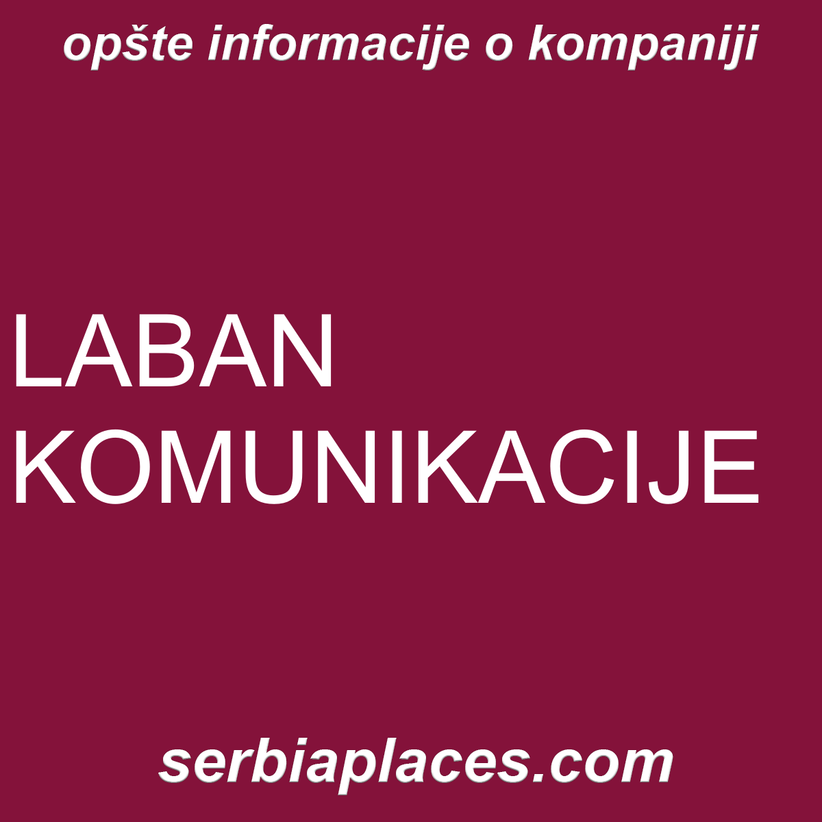 LABAN KOMUNIKACIJE