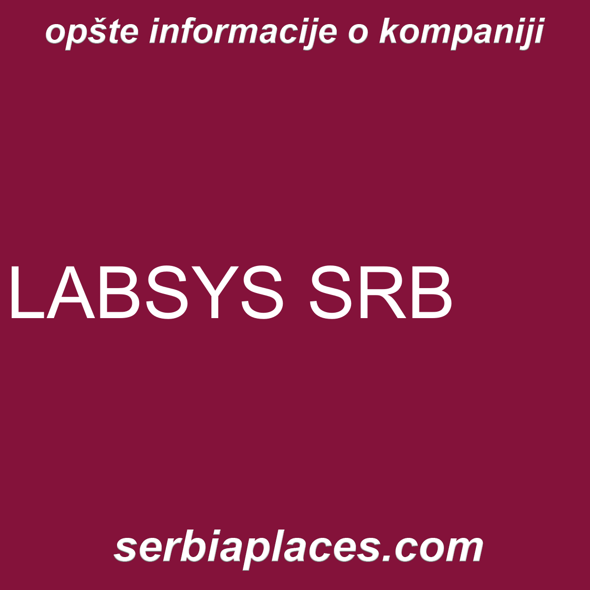 LABSYS SRB