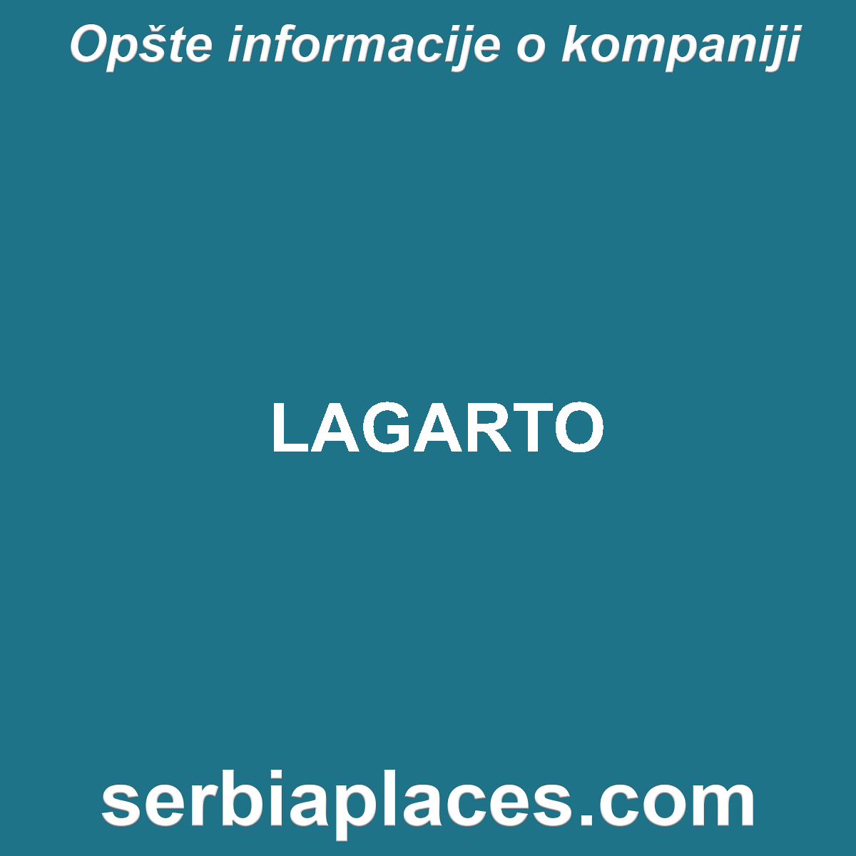 LAGARTO
