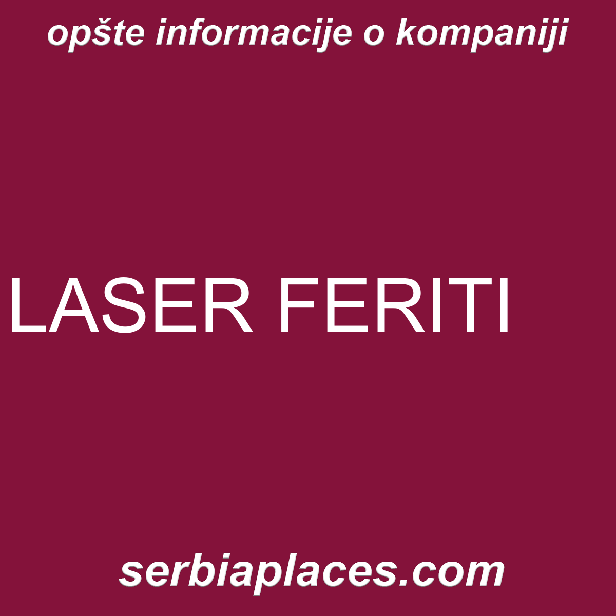 LASER FERITI