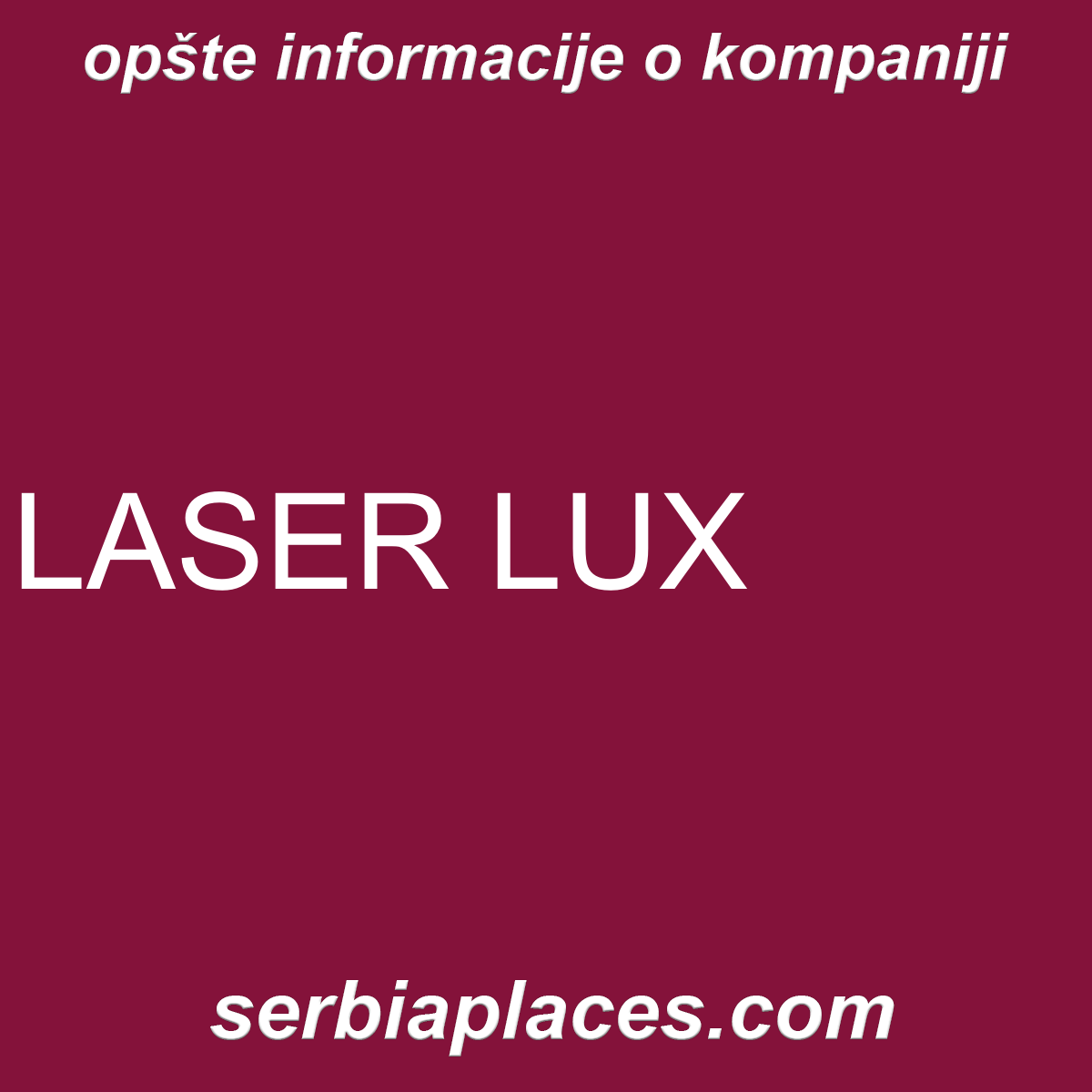 LASER LUX