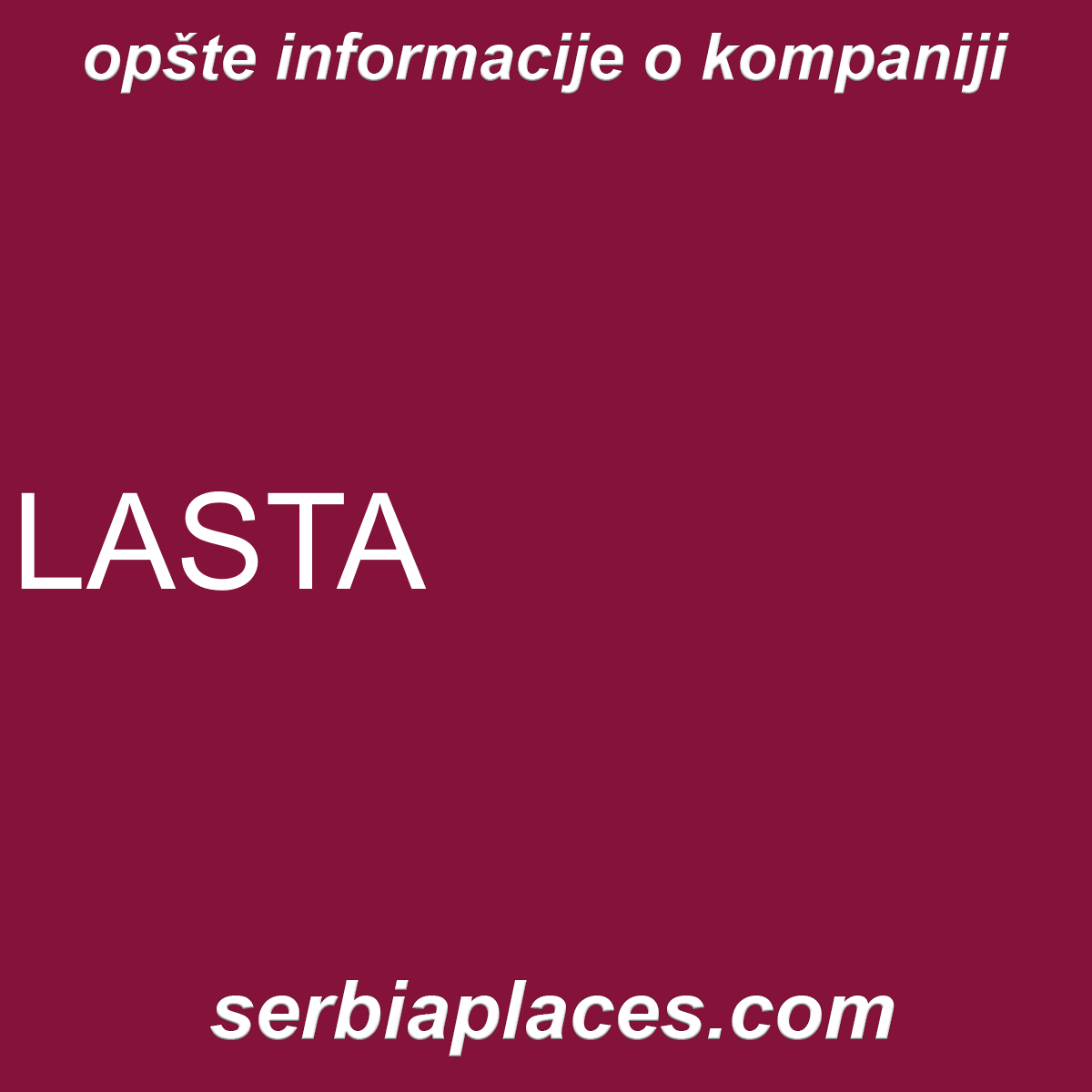 LASTA
