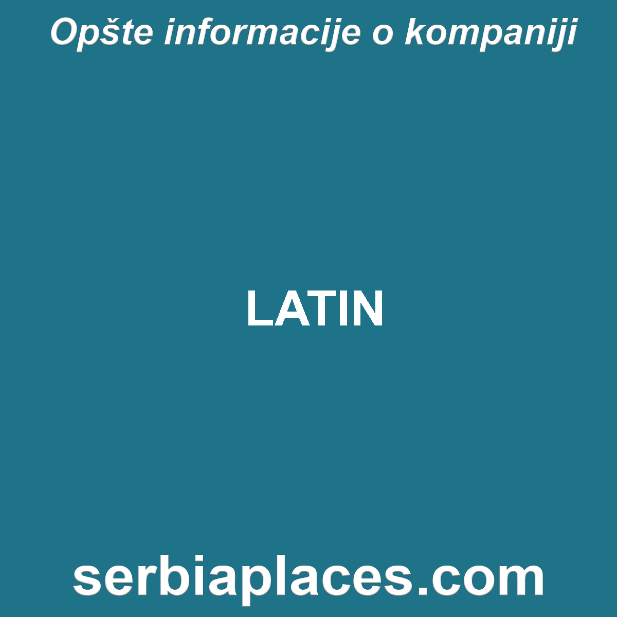 LATIN