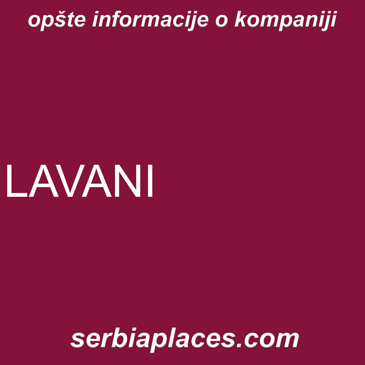 LAVANI
