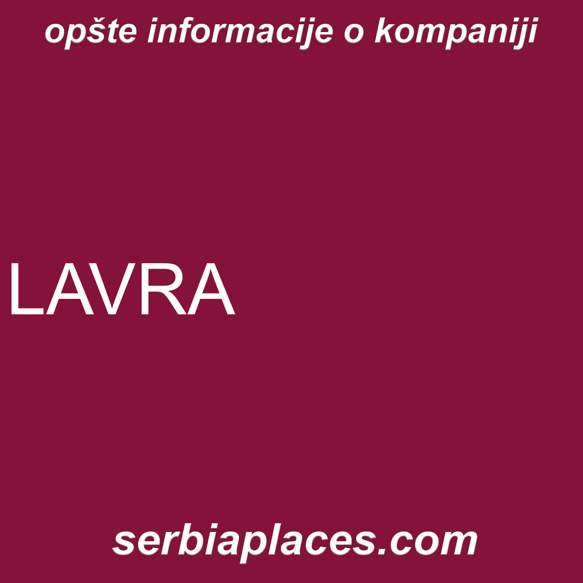 LAVRA