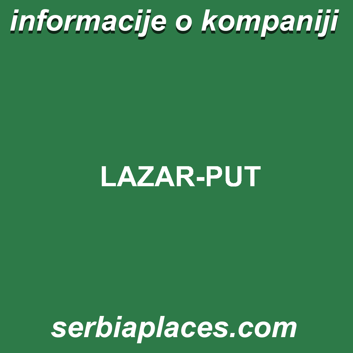 LAZAR-PUT