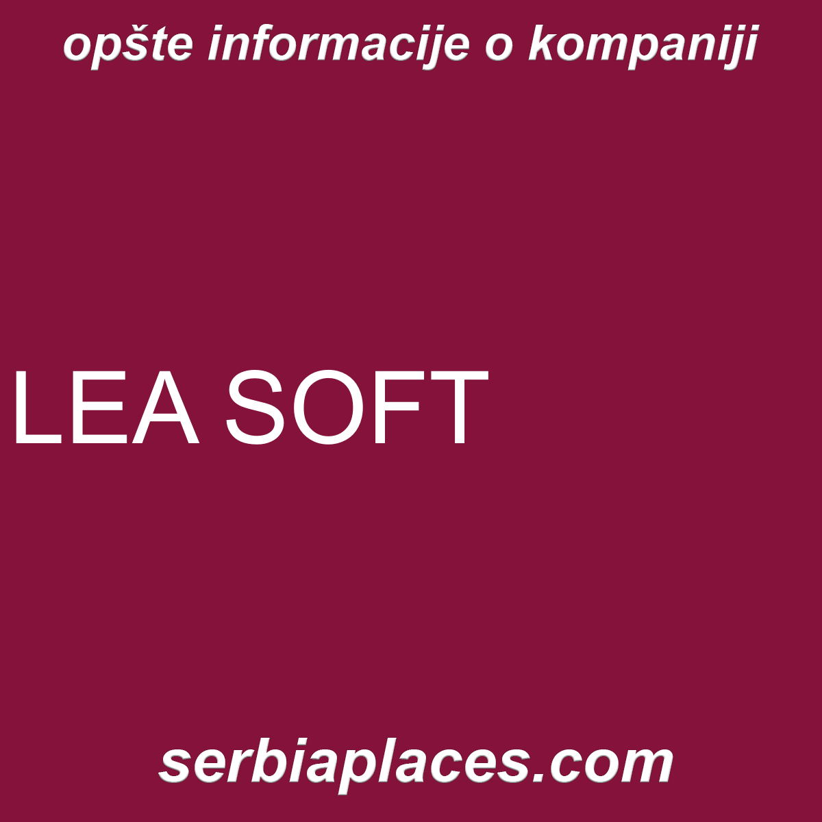 LEA SOFT