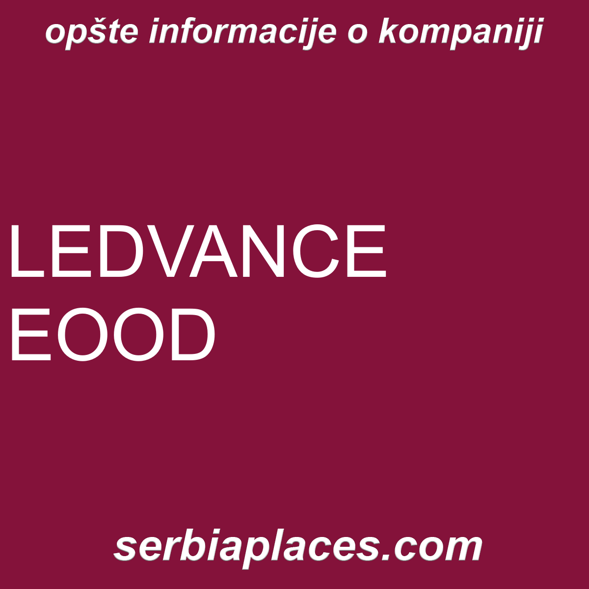 LEDVANCE EOOD