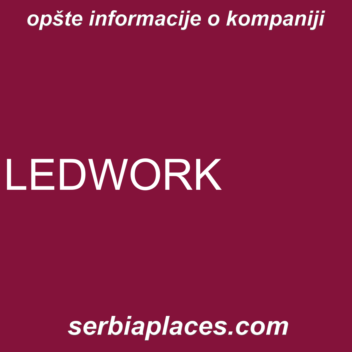 LEDWORK